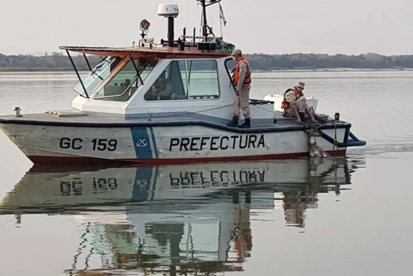 Prefectura Naval fue atacada desde Brasil durante un operativo en el río Uruguay