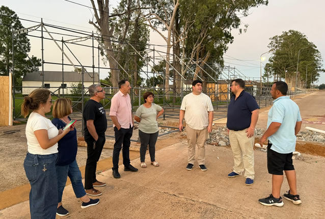 Avanzan los trabajos de acondicionamiento del Sambódromo de cara al Carnaval 2026