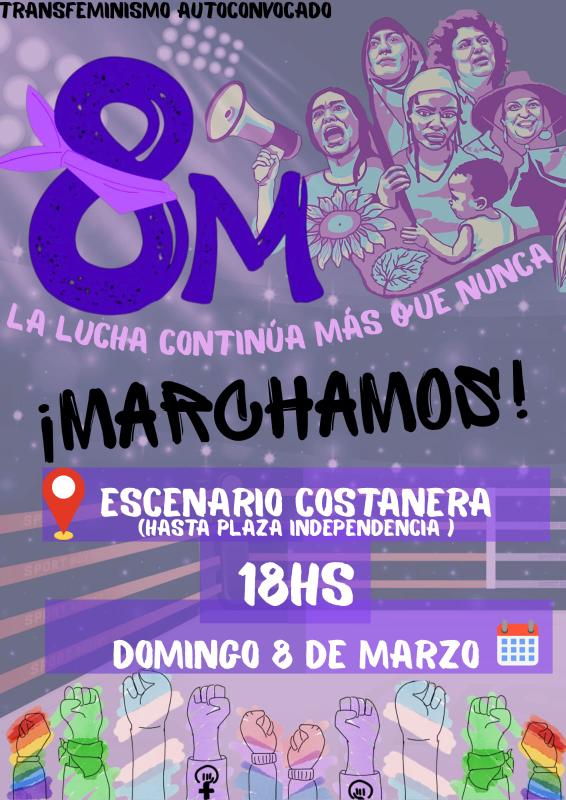 8M: Paso de los Libres marchará en el Día Internacional de la Mujer