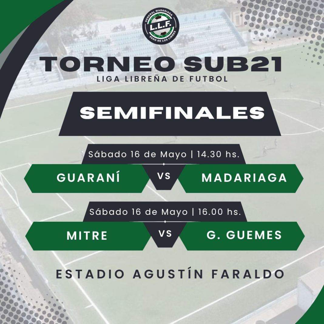 Este sábado se disputarán las Semifinales del Sub-21