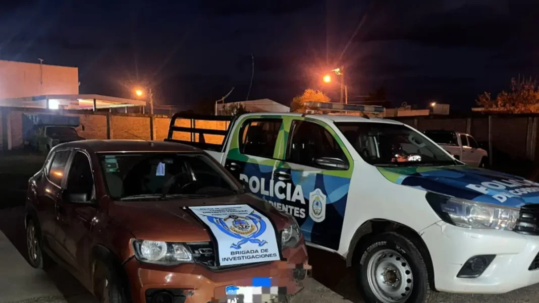 Hallaron en Paso de los Libres un auto robado en Buenos Aires y detuvieron a un hombre