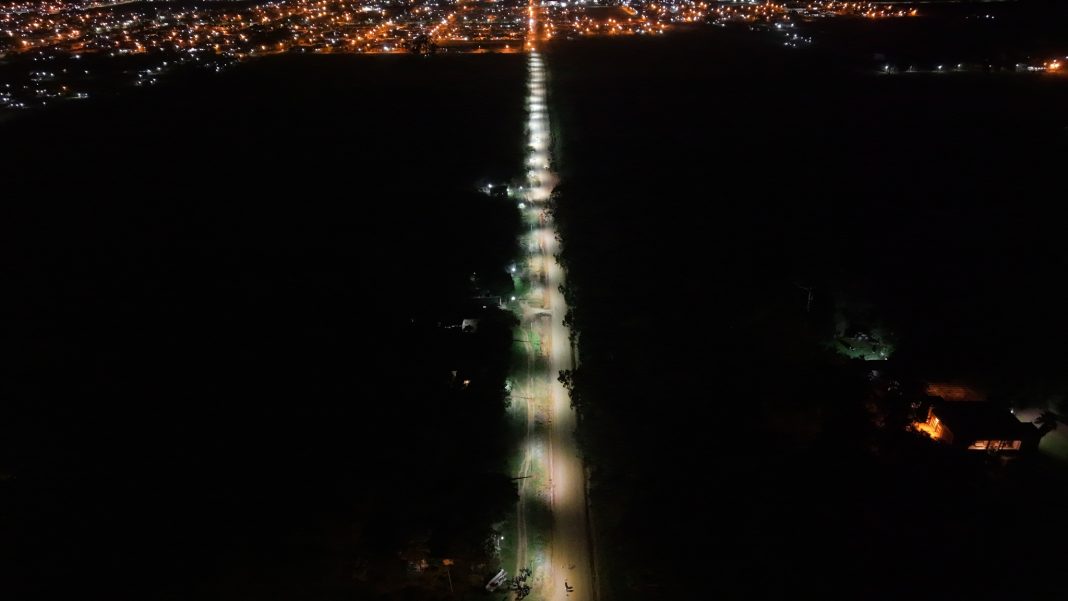 Nuevo alumbrado en Av. Gaucho Gil