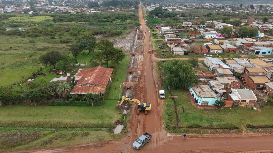 Trabajos en Av 12 de septiembre