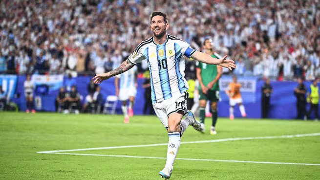 Argentina al compás de Messi