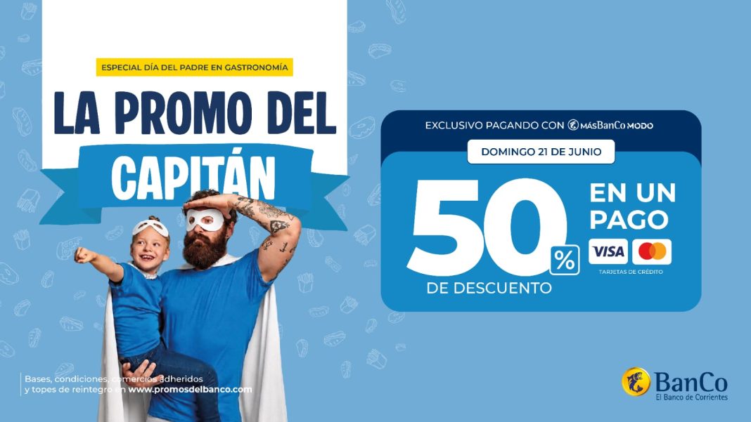 La promo del Capitán llega con descuentos de hasta el 50%