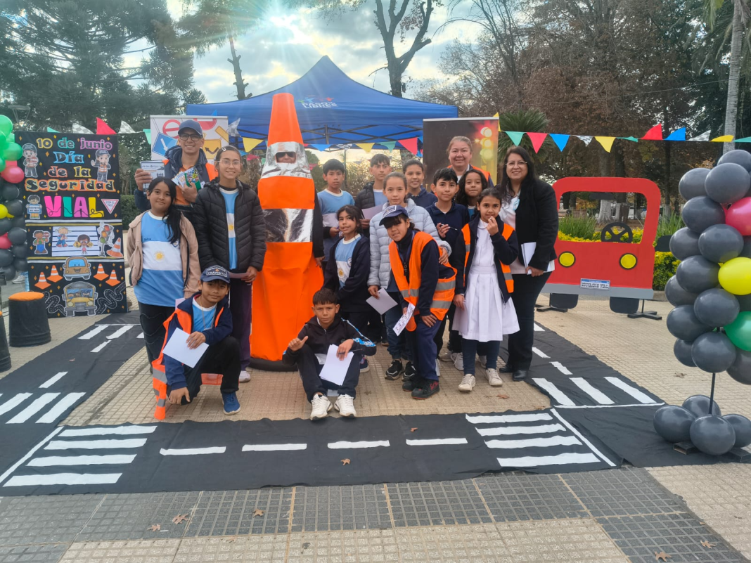 Jornada de concientización vial en Plaza Independencia