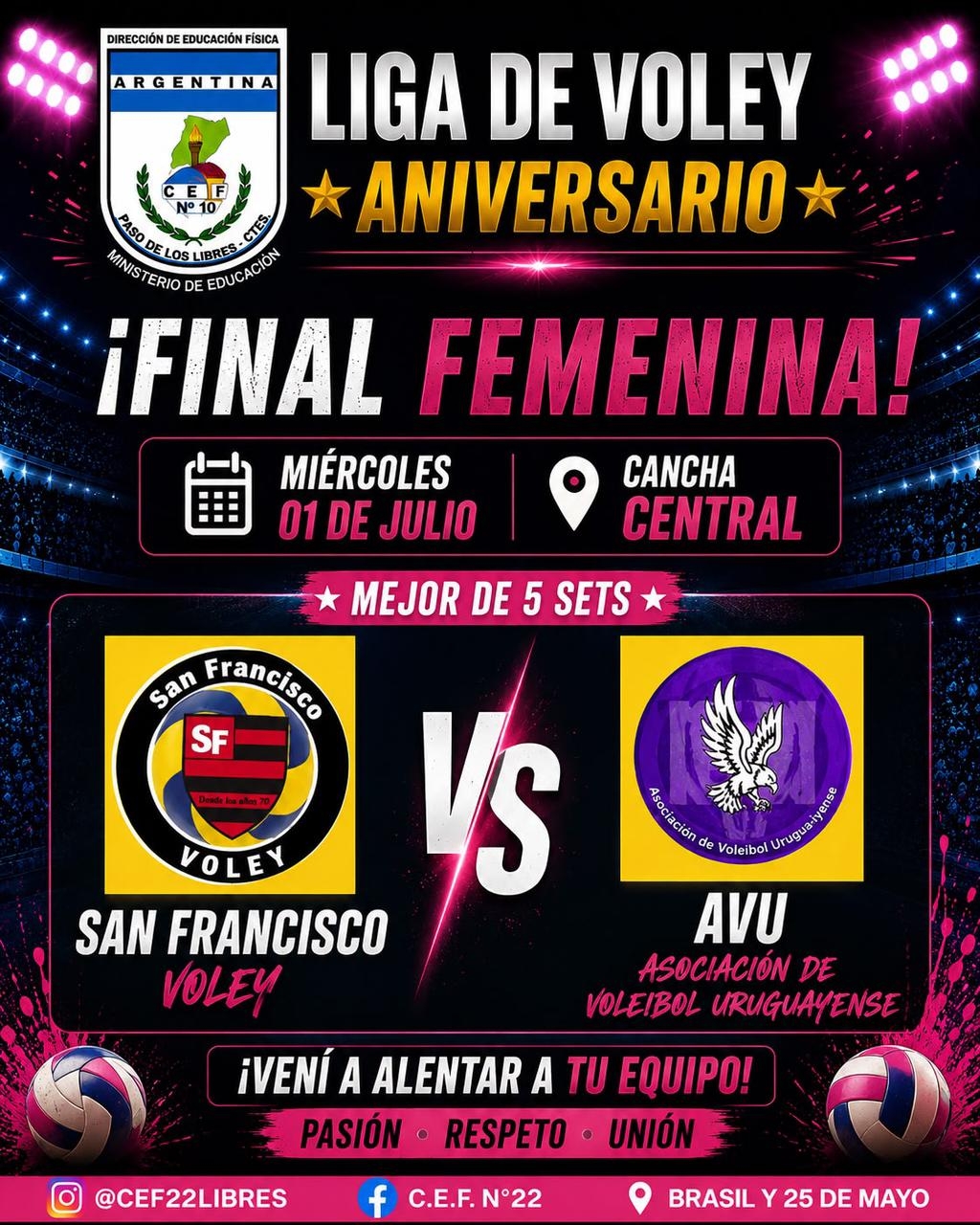 Hoy se define al campeón femenino