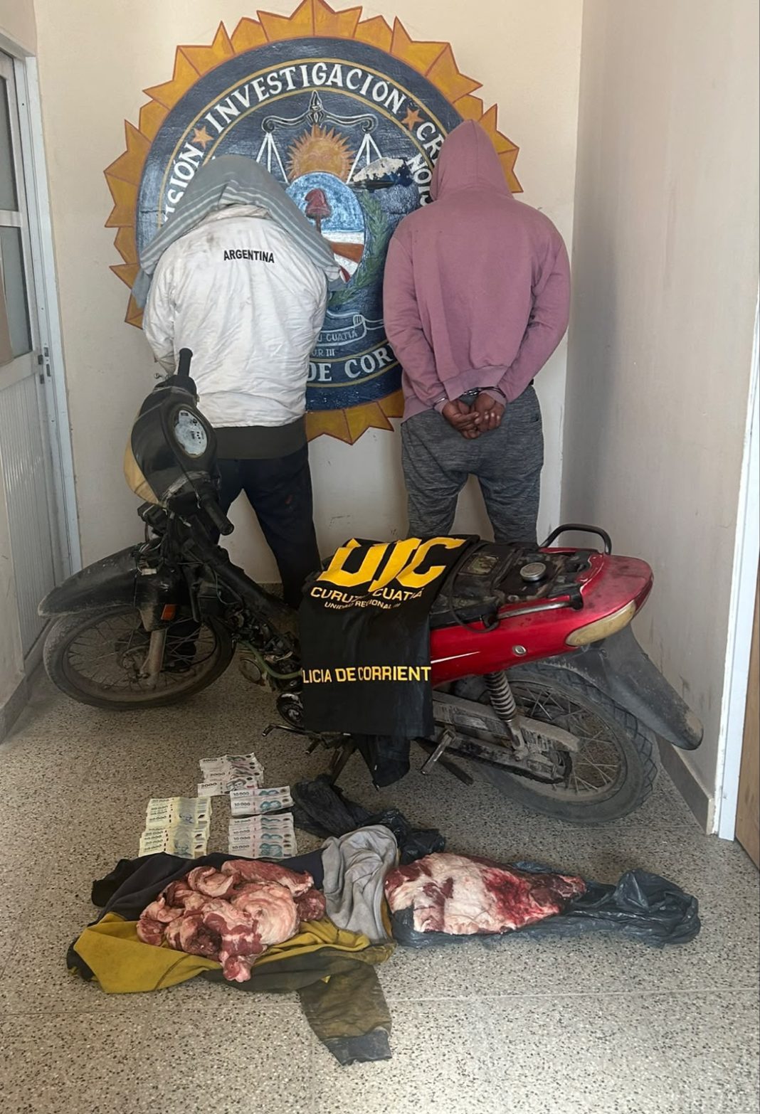 Dos detenidos tras un presunto robo y secuestro de carne no apta para consumo