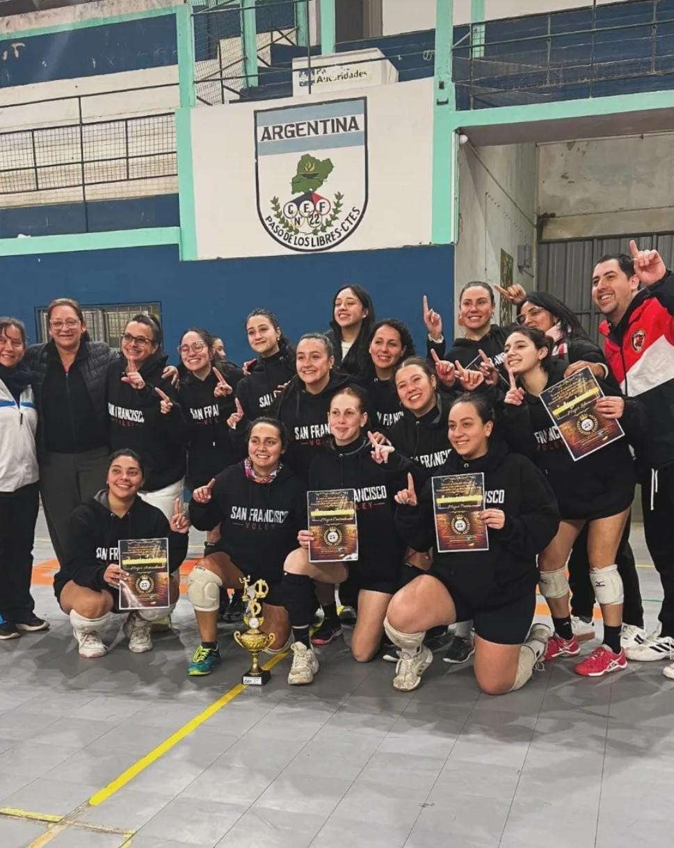 San Francisco Vóley campeón femenino del Apertura 2026