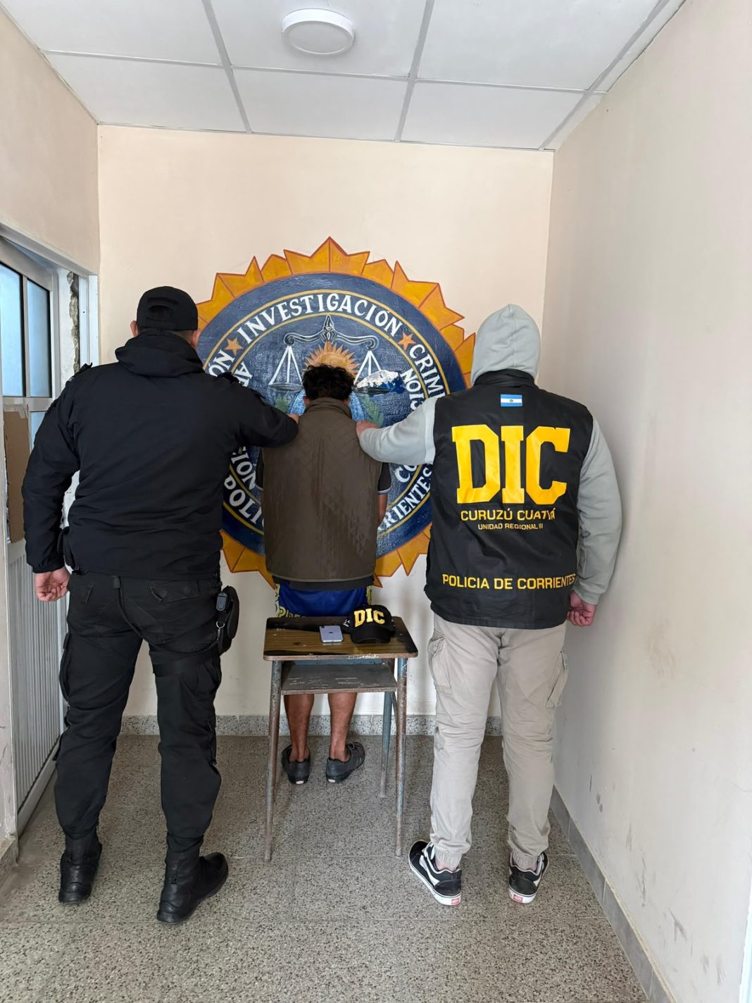 Allanamiento terminó con un detenido y el esclarecimiento de dos hechos delictivos