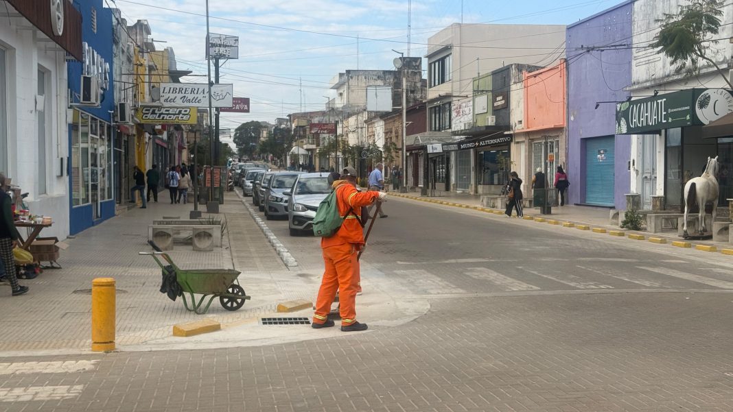 Tras los festejos por Argenina, el municipio desplegó un operativo de limpieza